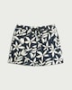 image 4 of F&F Textured Floral Print Swim Shorts in Black