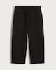 image 4 of F&F Boys Cotton Rich Wide Leg Drawstring Joggers in Black