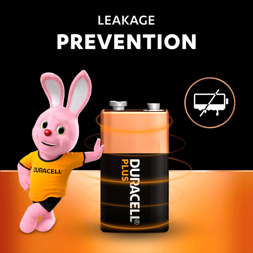 image 1 of Duracell Plus 9V 2 Pack