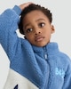 image 3 of Bluey Fleece Zip Up Jacket in Blue
