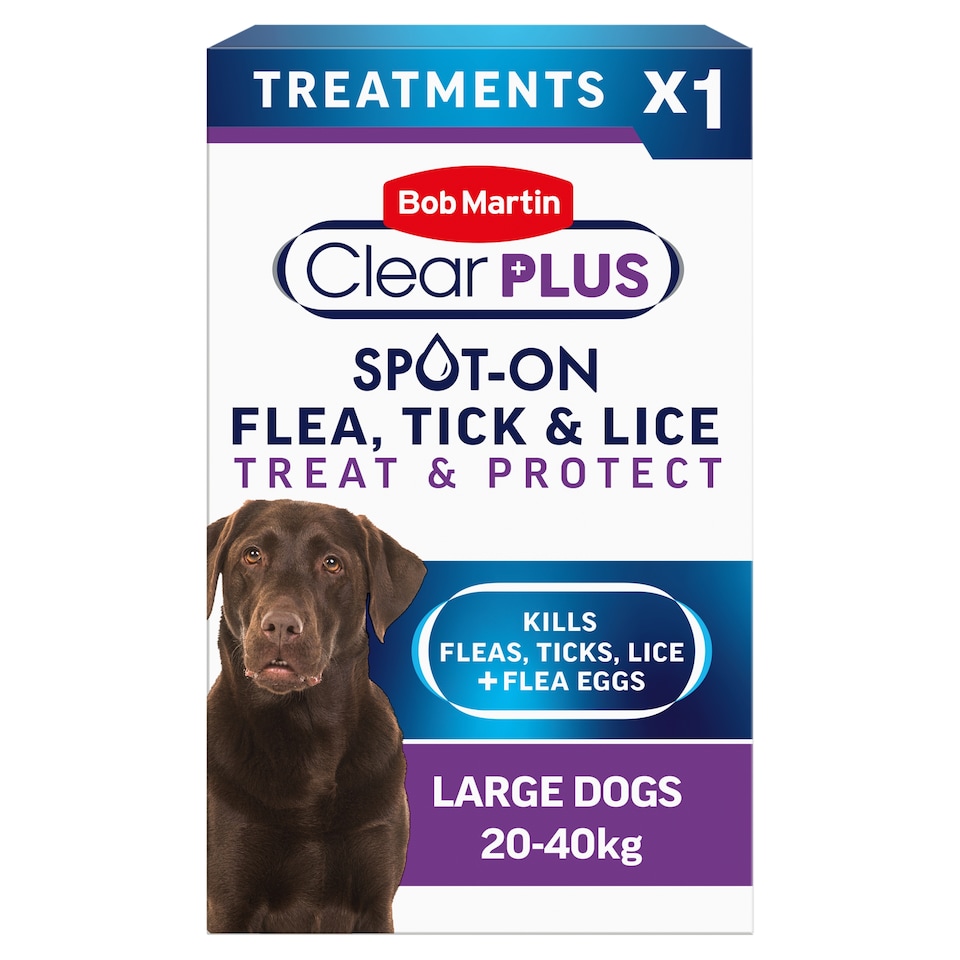 image 1 of Bob Martin Clear Plus Large Dog Spot Dog