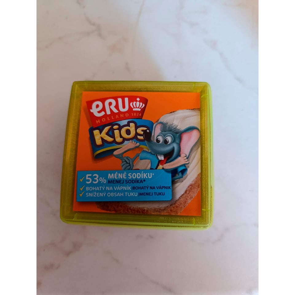 ERU Kids Processed Cheese with Added Calcium 100g