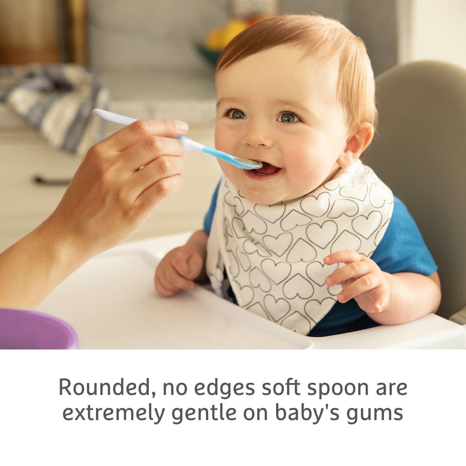 image 1 of Munchkin Soft Tip Spoons X 6