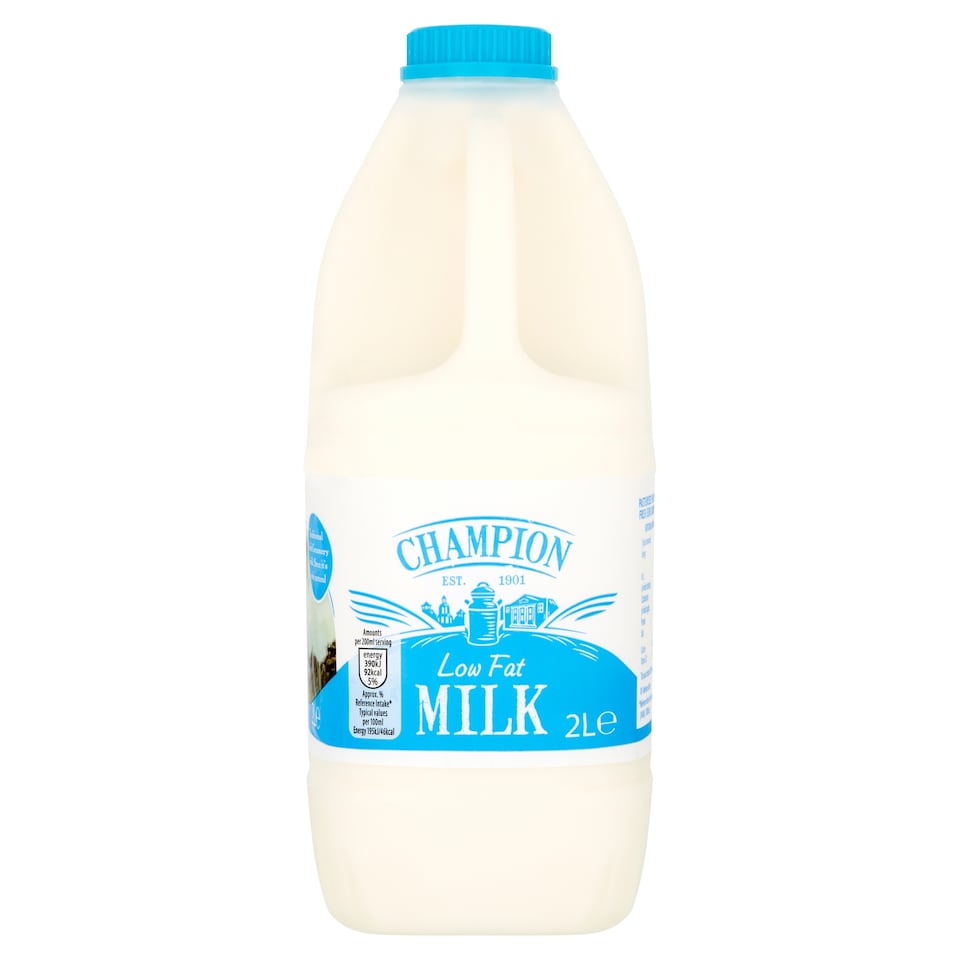Champion Low Fat Milk 2Litre