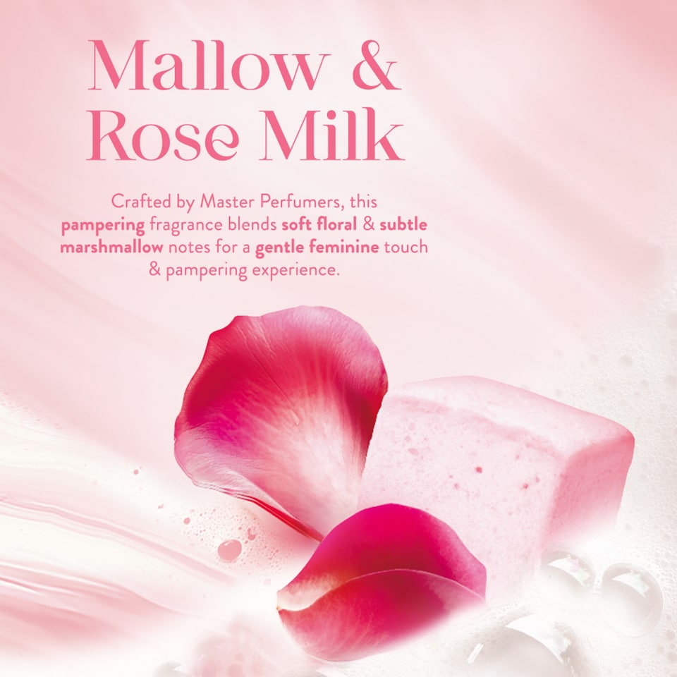 image 1 of Imperial Leather Pampering Bath Soak - Mallow & Rose Milk 500ml