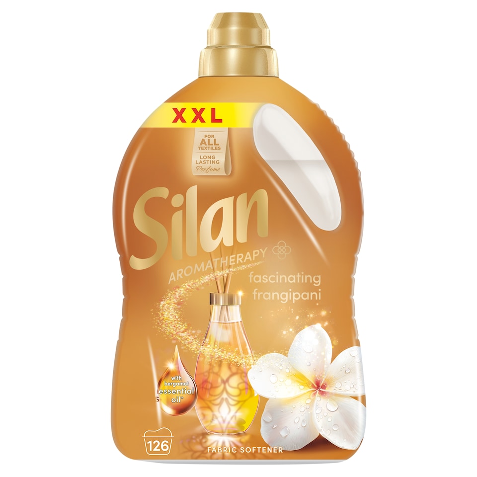 Silan Aromatherapy Fascinating Frangipani Fabric Softener Concentrate 126 Washes 2772 ml