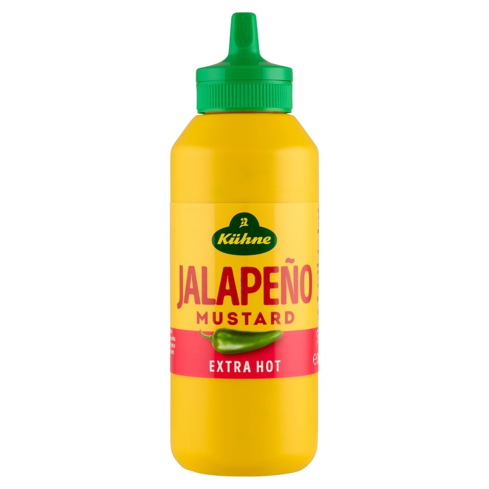 Kühne csípős mustár jalapeño paprikával 265 g
