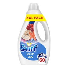 Surf Deep Sea Liquid Laundry Detergent 60 Washes 1.62L