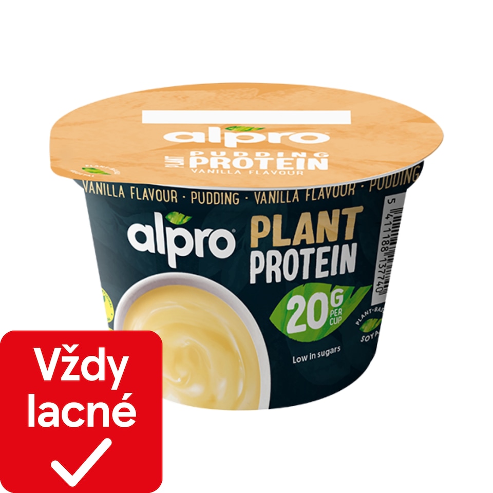 ALPRO High Protein Sójový puding s vanilkovou príchuťou 200g