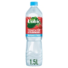 Volvic Touch of Fruit Strawberry Sugar Free Still Flavoured Water 1.5L