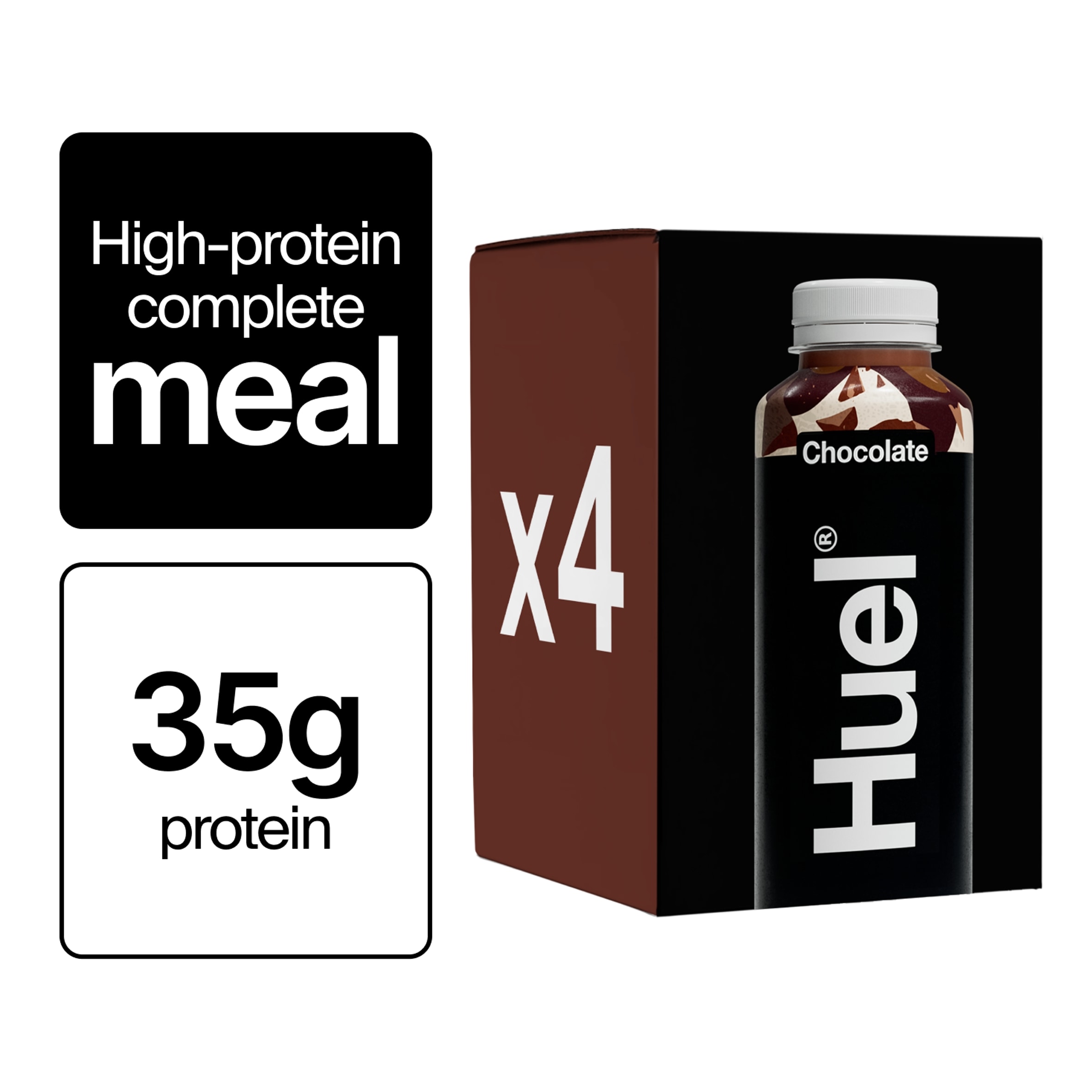 Huel Black Edition Ready to Drink Chocolate Multipack 4x500ml