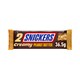 image 1 of Snickers Creamy Peanut Butter & Milk Chocolate Duo Bars 36.5g
