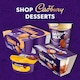 image 4 of Cadbury Dairy Milk Chunks Chocolate Dessert 75G