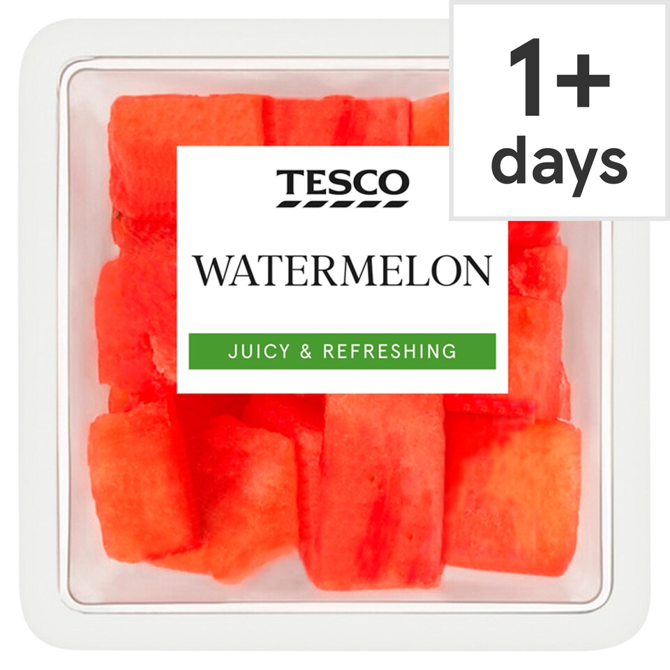 image 1 of Tesco Watermelon Chunks 300G