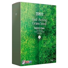 Tesco Fast Acting Lawn Seed 1KG