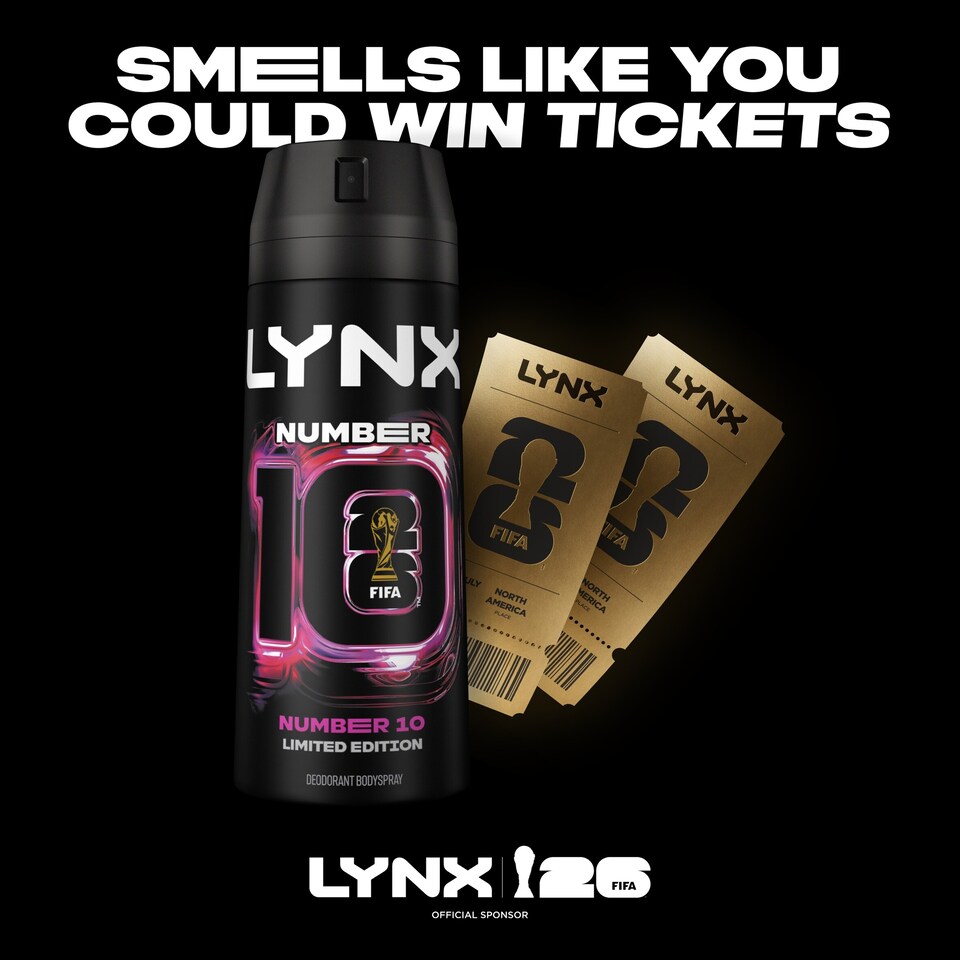 image 1 of Lynx Men Number 10 48h Deodorant Bodyspray Aerosol 150ml
