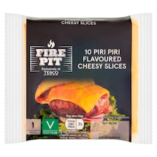 Tesco Fire Pit 10 Peri Peri Flavoured Cheesy Slices 200G
