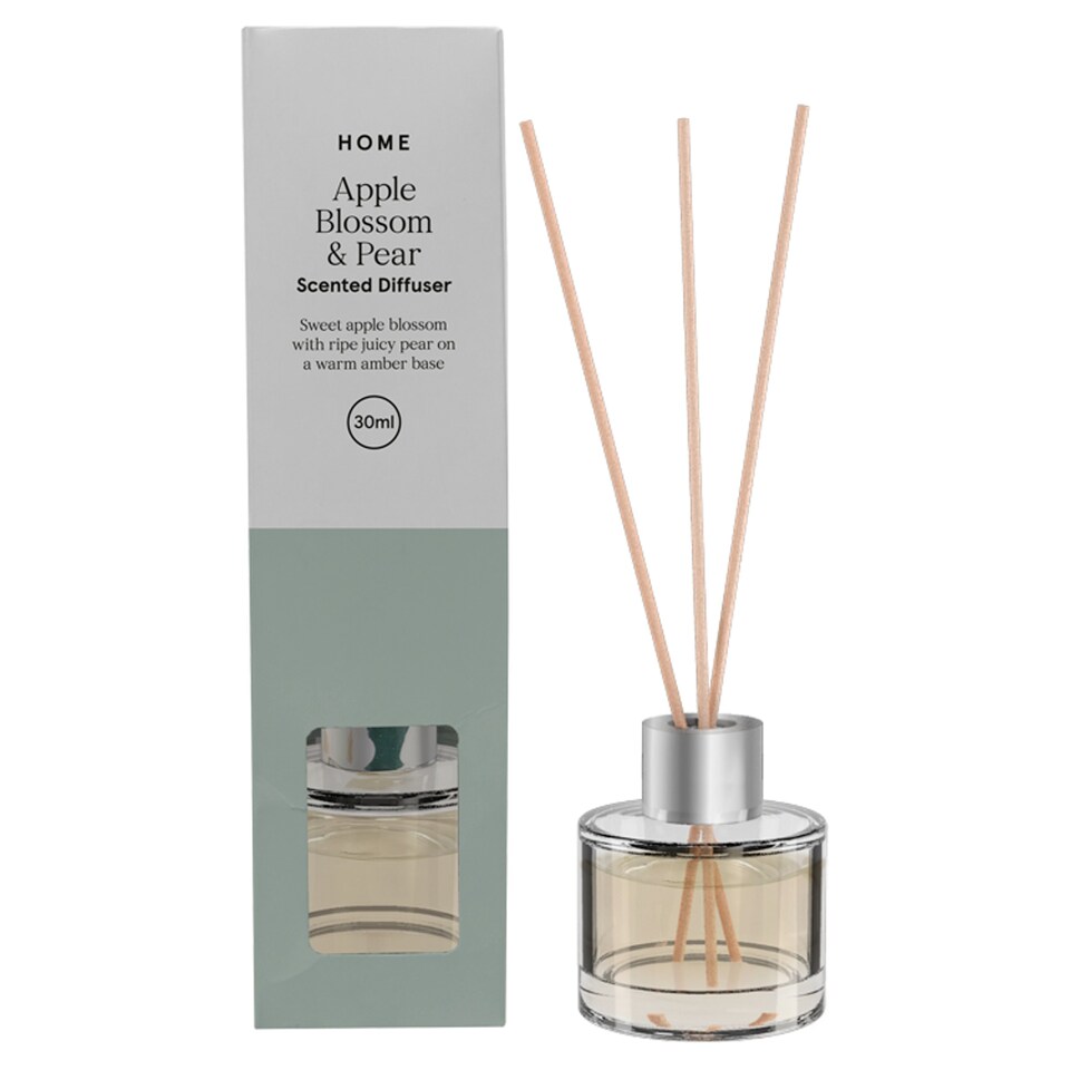 Tesco Apple Blossom & Pear Diffuser 30Ml Tesco Groceries