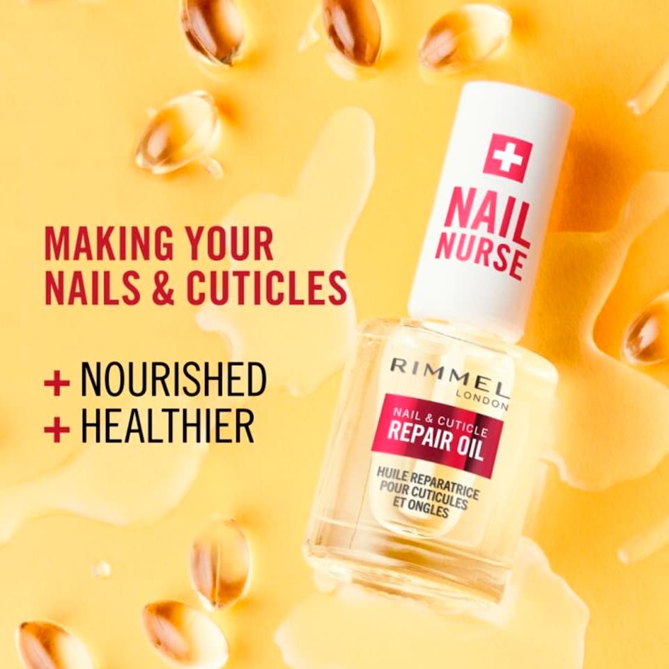 image 1 of Rimmel Nail and Cuticle Repair Oil 8ml