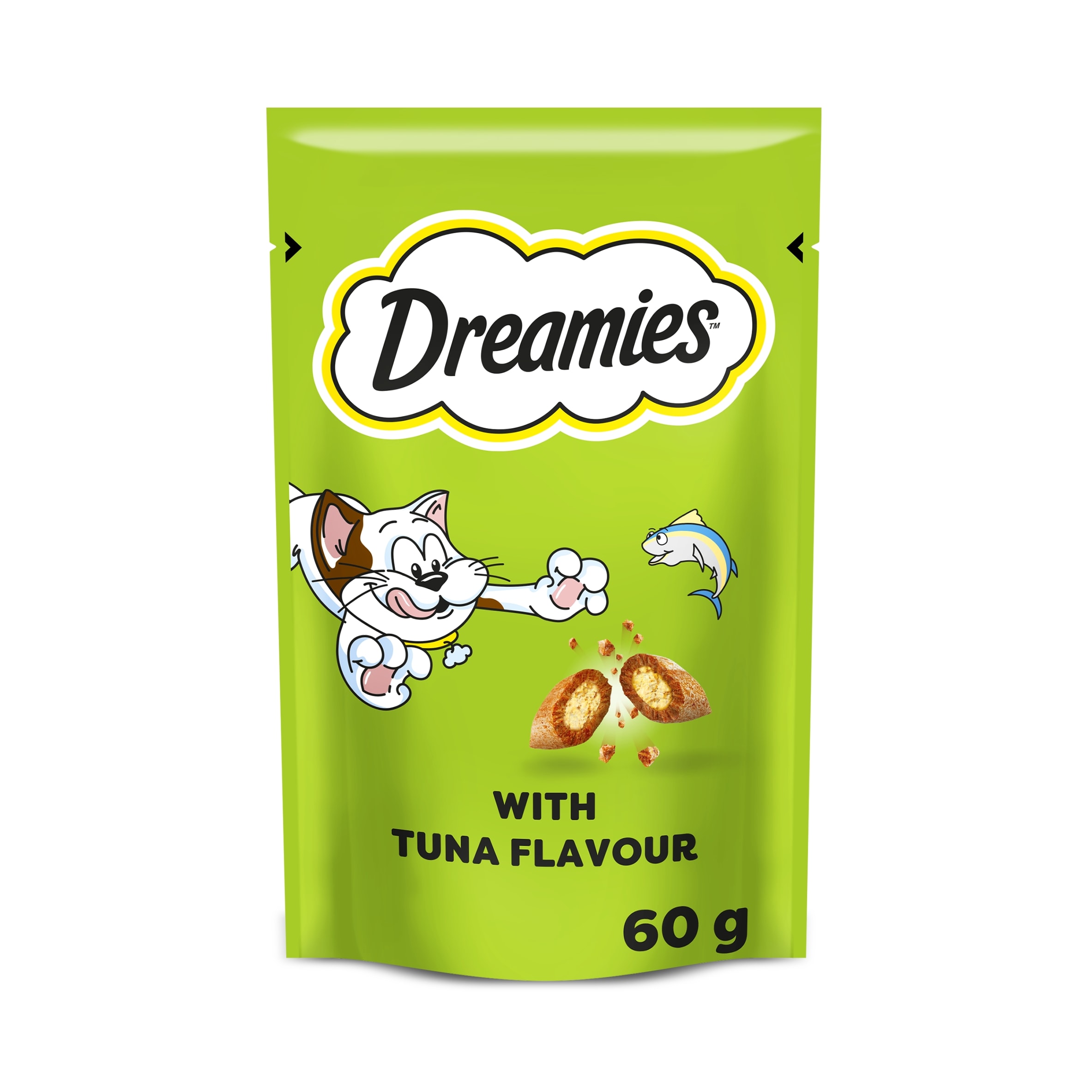 Dreamies Cat Treat Biscuits with Tuna 60g