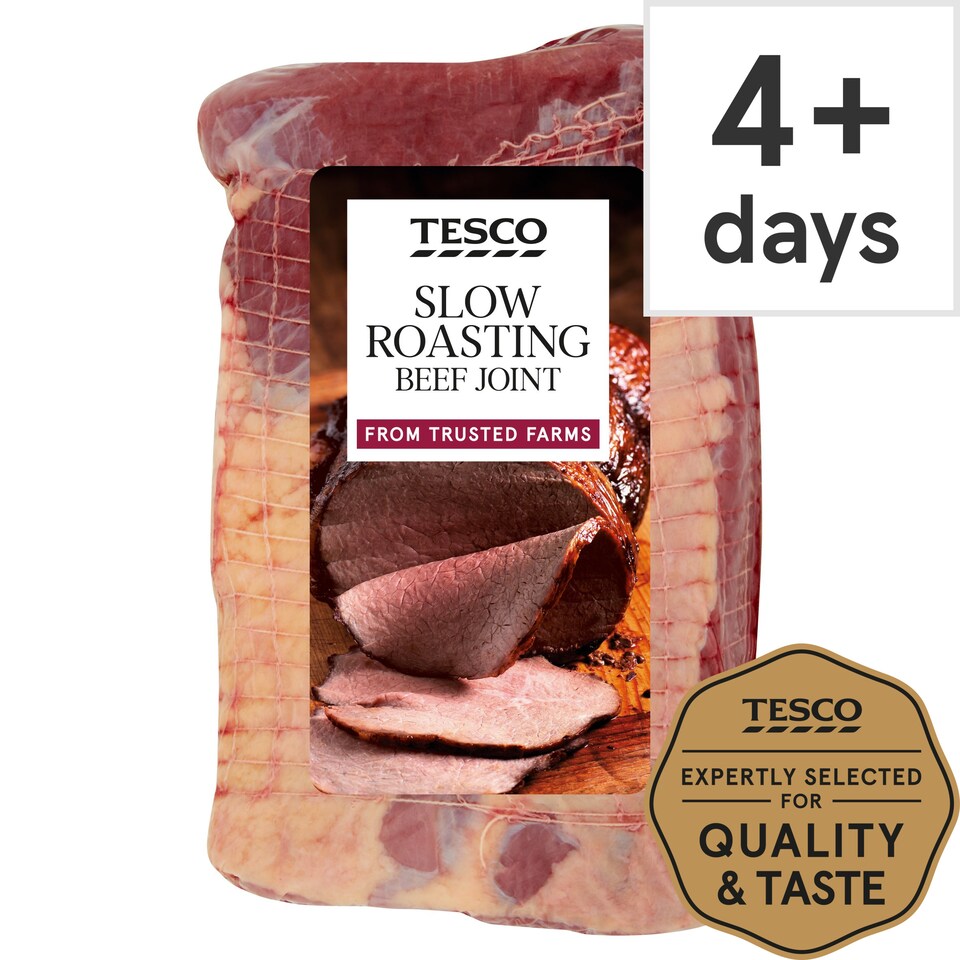 Tesco Slow Roasting Beef Joint Tesco Groceries