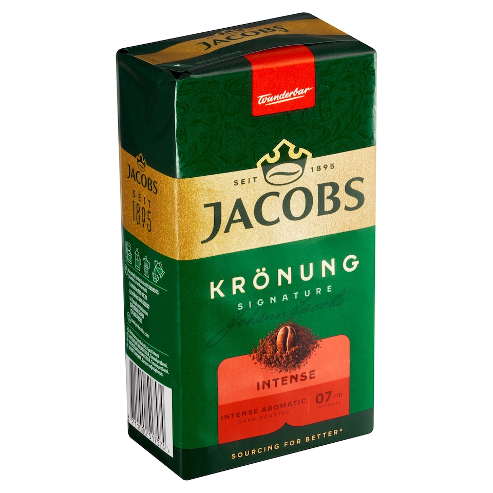 image 1 of Jacobs Krönung Intense Roasted Ground Coffee 250 g