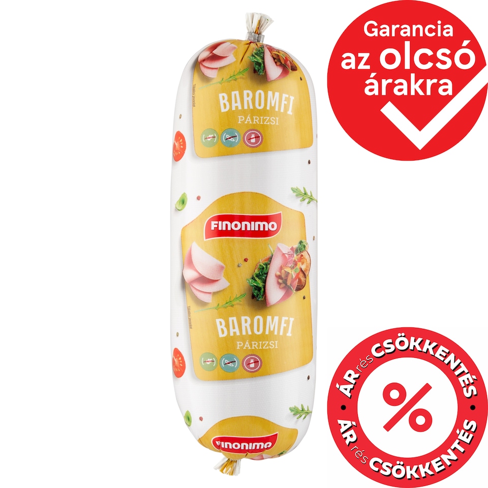Finonimo Smoke Flavoured Poultry Bologna Sausage 1000 g