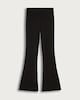 image 3 of The F&F Edit Pull On Flared Trousers in Black