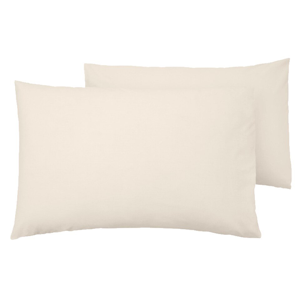 Fox & Ivy Oyster 400 Thread Count Housewife Pillowcase