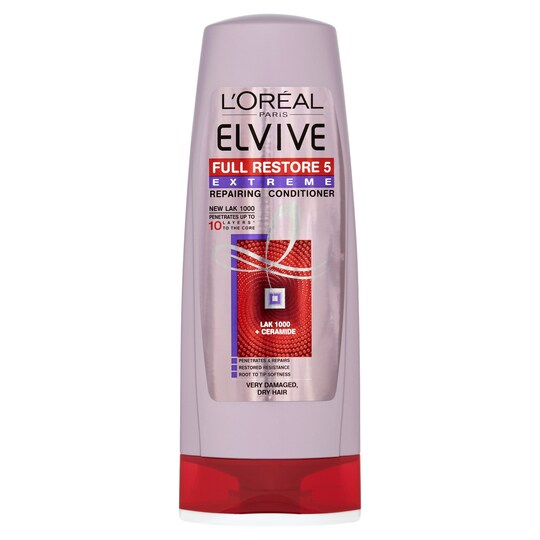 L'oreal Paris Elvive Full Restore 5 Conditioner 250Ml Tesco Groceries
