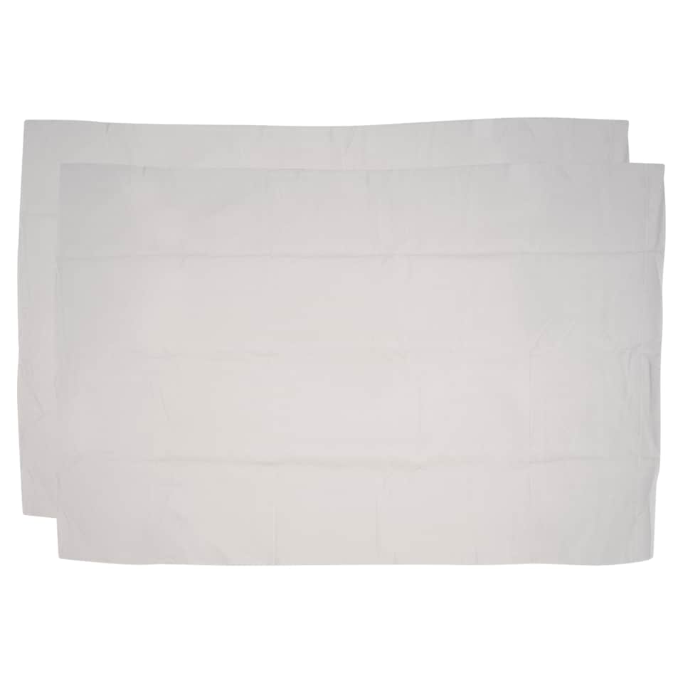 F&F Home Bedding Supersoft Silver Pillow Case Pair