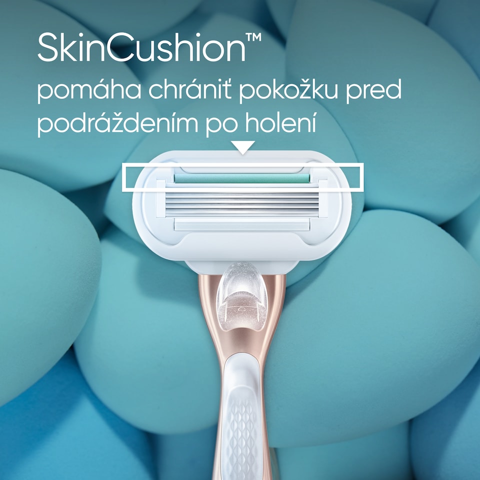 obrázok 1 z Venus Deluxe Smooth Sensitive RoseGold Holiaci Strojček – 1 Holiaca Hlavica