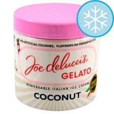 JOE DELUCCI'S COCONUT GELATO ICE CREAM 500ML