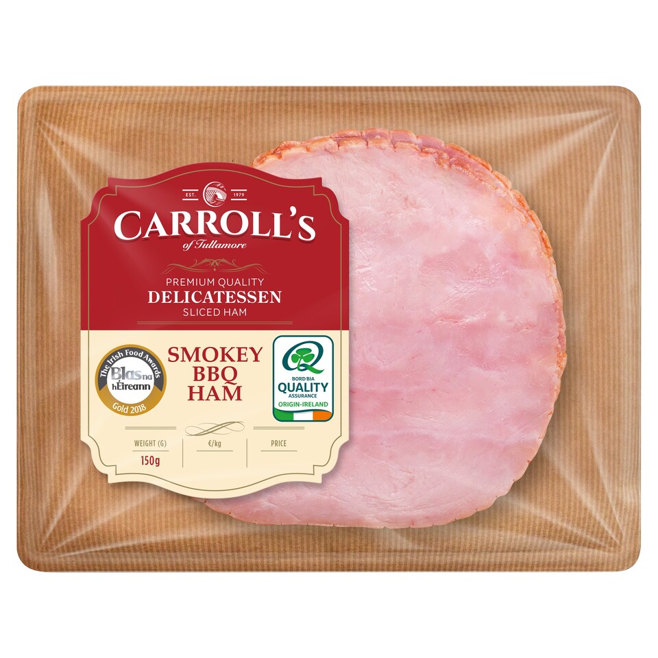 Carroll's Of Tullamore Smokey Bbq Ham 150G