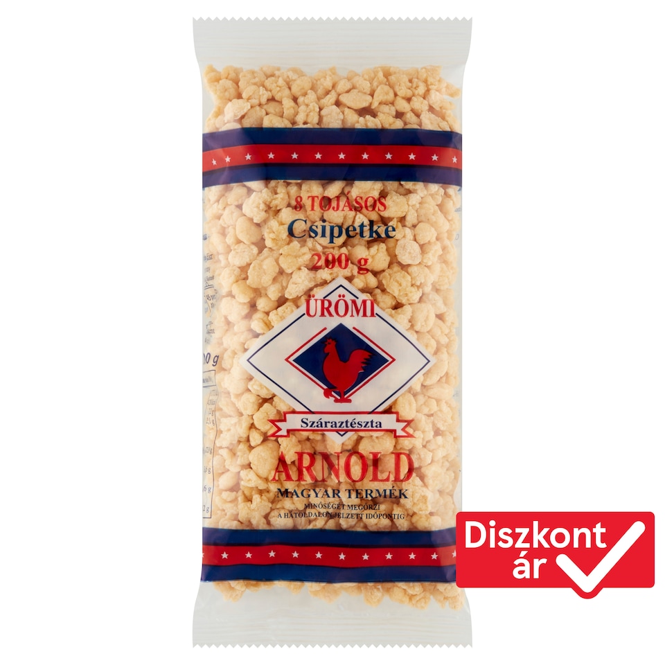 Ürömi Arnold Pinch Dry Pasta with 8 Eggs 200 g