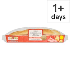 Tesco Smoked Ham And Mature Cheddar Sub