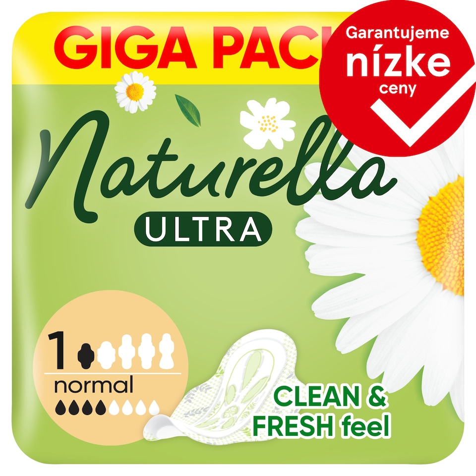 obrázok 1 z Naturella Ultra vložky s krídelkami Normal – veľkosť 1 40 ks