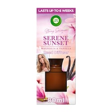 Air Wick Air Freshener Stacey Solomon Serene Sunset Essential Oils Reed Diffuser 80ml