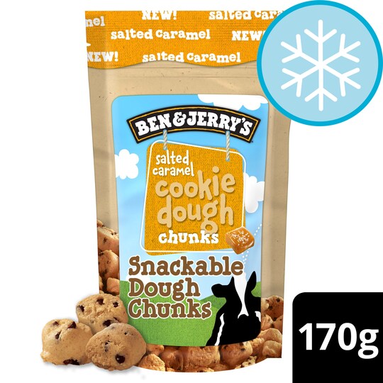 image 1 of Ben & Jerry's Salted Caramel Cookie Dough Chunks 170G
