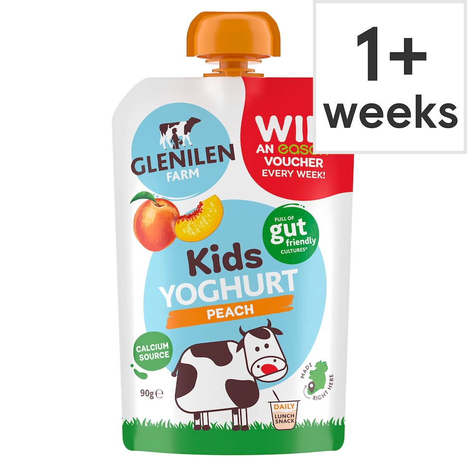 Glenilen Farm Kids Yoghurt Peach 90g 