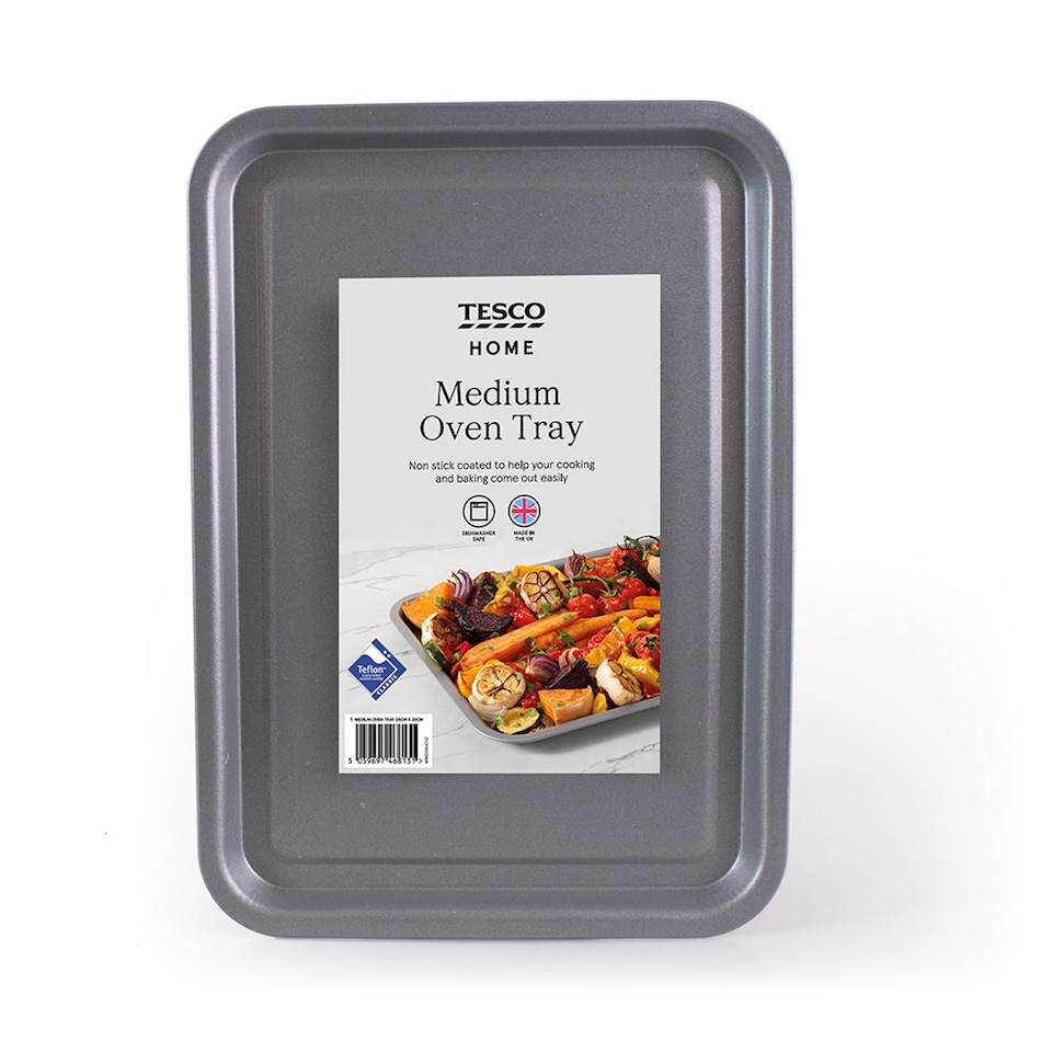 Tesco Medium Oven Tray 35Cm X 25Cm