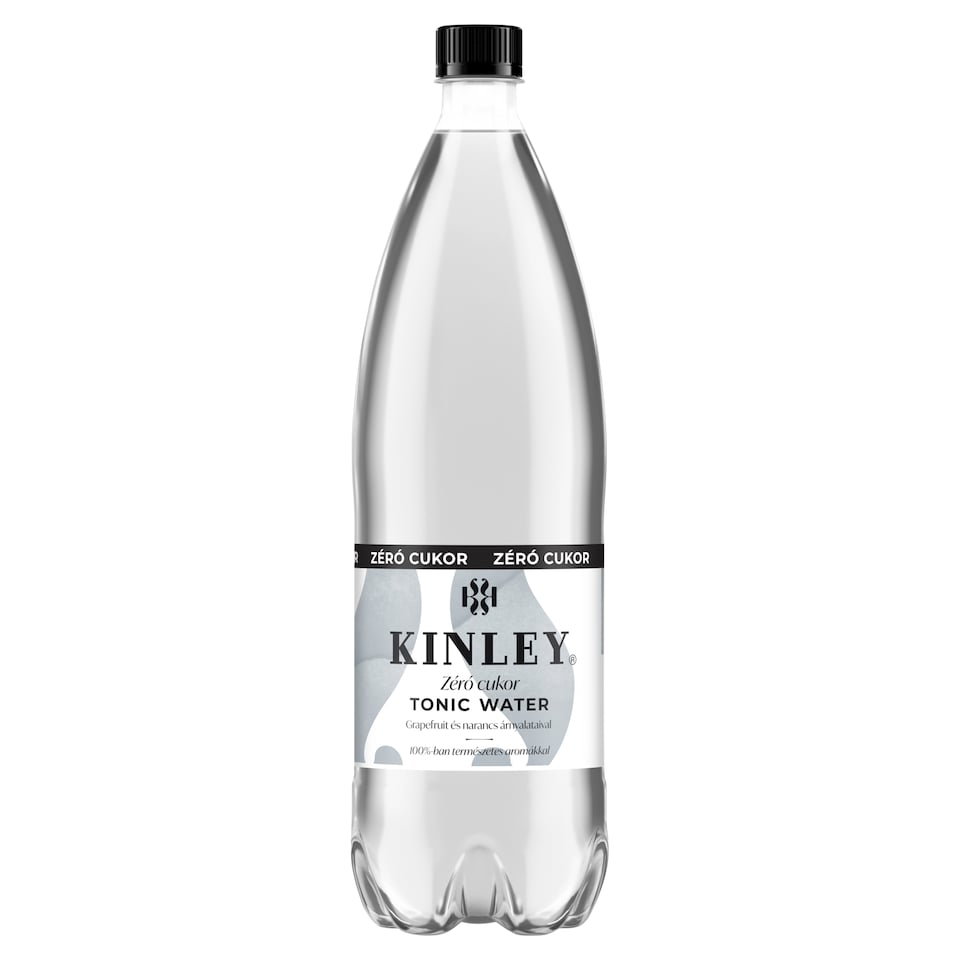 Kinley Tonic Water Zéró cukor energiamentes szénsavas üdítőital édesítőszerekkel 1,5 l