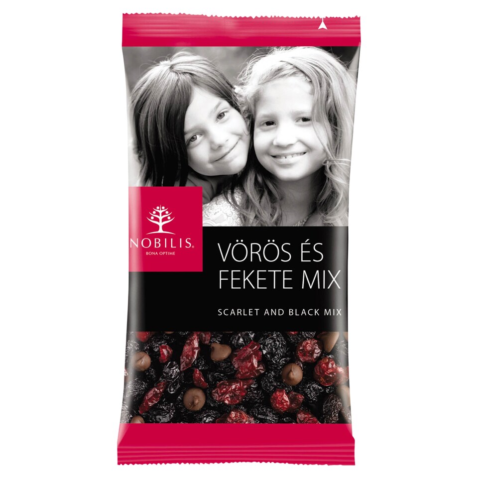 Nobilis Scarlet and Black Dried and Dark Chocolate Mix 100 g