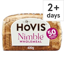Hovis Nimble Wholemeal Sliced Loaf 400g