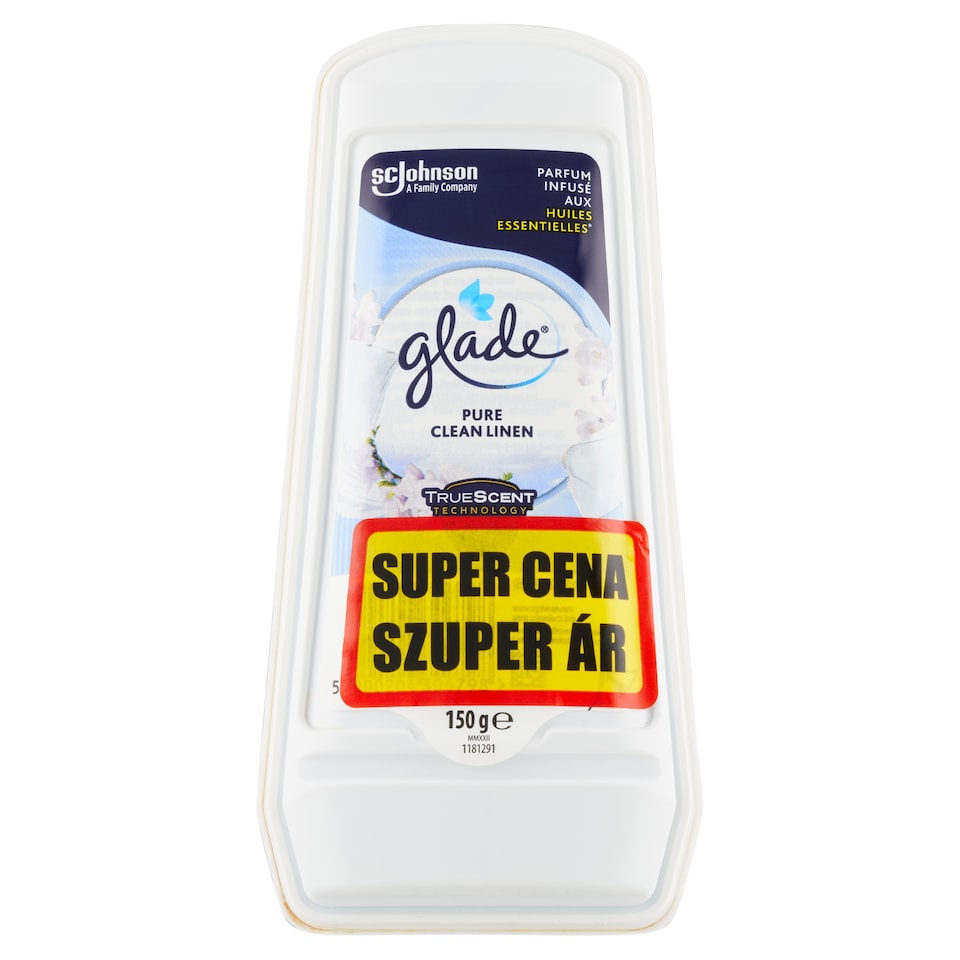obrázok 1 z Glade Gel Pure Clean Linen osviežovač vzduchu 2 x 150 g