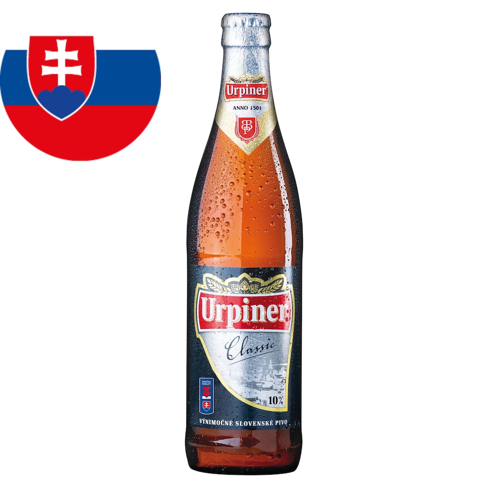 Urpiner Classic 10° Light Tap Beer 500 ml