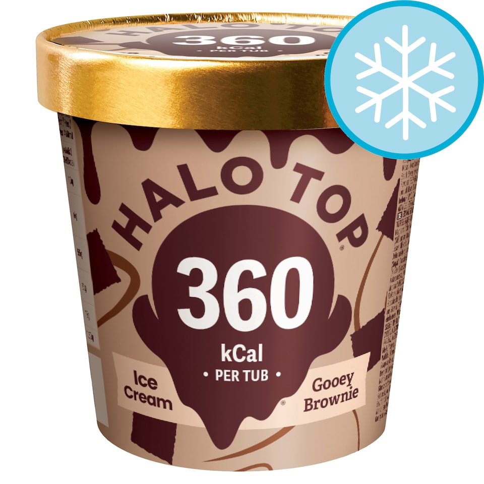 Halo Top Ice Cream - Gooey Brownie 460ml