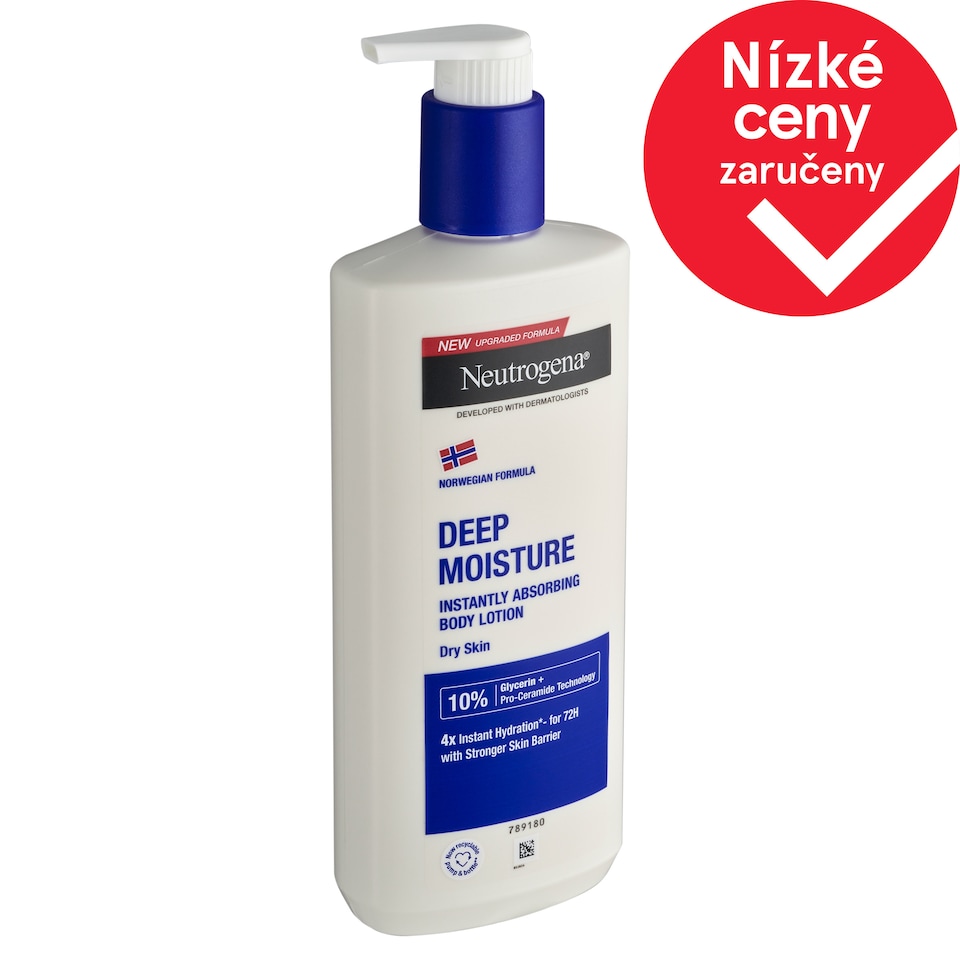 Neutrogena Hloubkově hydratační tělové mléko 400ml