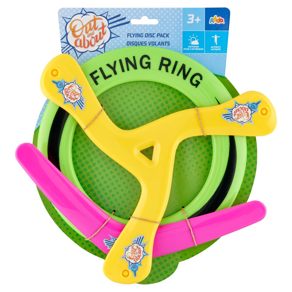Flying Disc Set 3+