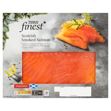 Tesco Finest Scottish Smoked Salmon 240G